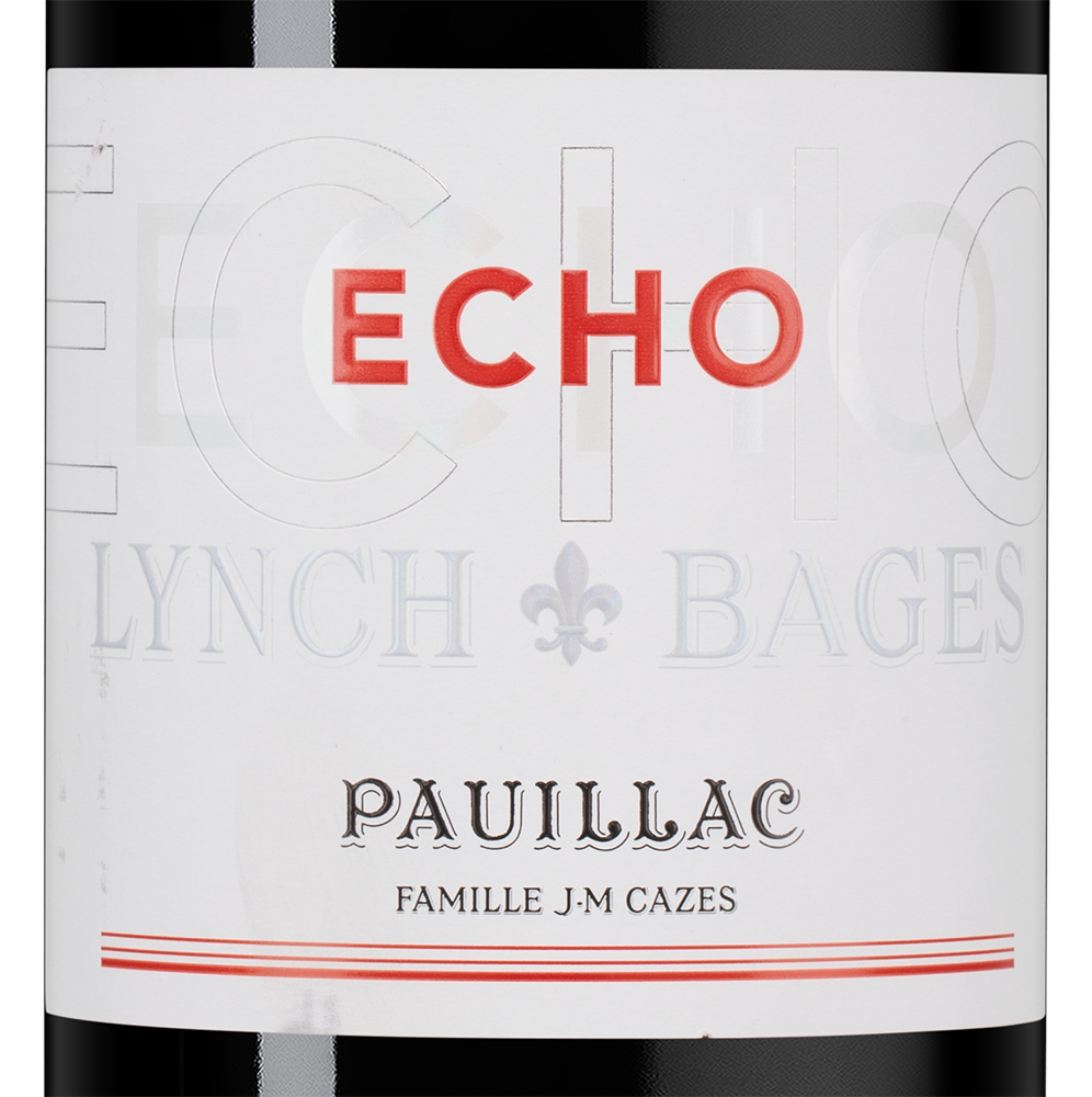 Вино Echo de Lynch-Bages, Chateau Lynch-Bages, 2017, (158207), Франция, Бордо, красное, сухое, 0.75 л, Эко де Линч-Баж, цена 14990 рублей