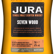 Виски Isle of Jura Seven Wood в подарочной упаковке, (142910), gift box в подарочной упаковке, Односолодовый, Шотландия, 0.7 л, Айл оф Джура Cевен Вуд цена 9190 рублей