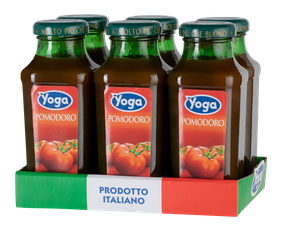 Сок Сок томатный Yoga (6 шт. по 200 мл), (119967), Италия, Овощной сок томатный восстановленный с добавлением соли цена 710 рублей