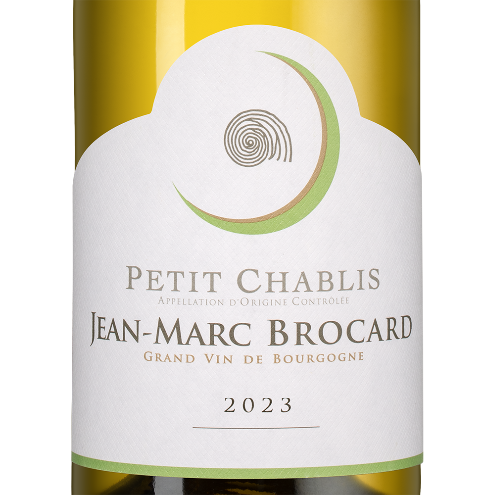 Вино Petit Chablis, Jean-Marc Brocard (Domaine Sainte-Claire), 2023, (152727), Франция, Бургундия, белое, сухое, 0.75 л, Пти Шабли, цена 4268 рублей