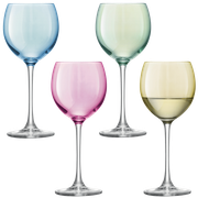 Polka Wine Pastel Assorted Set of 4 pcs Polka Wine Pastel Assorted Set of 4 pcs