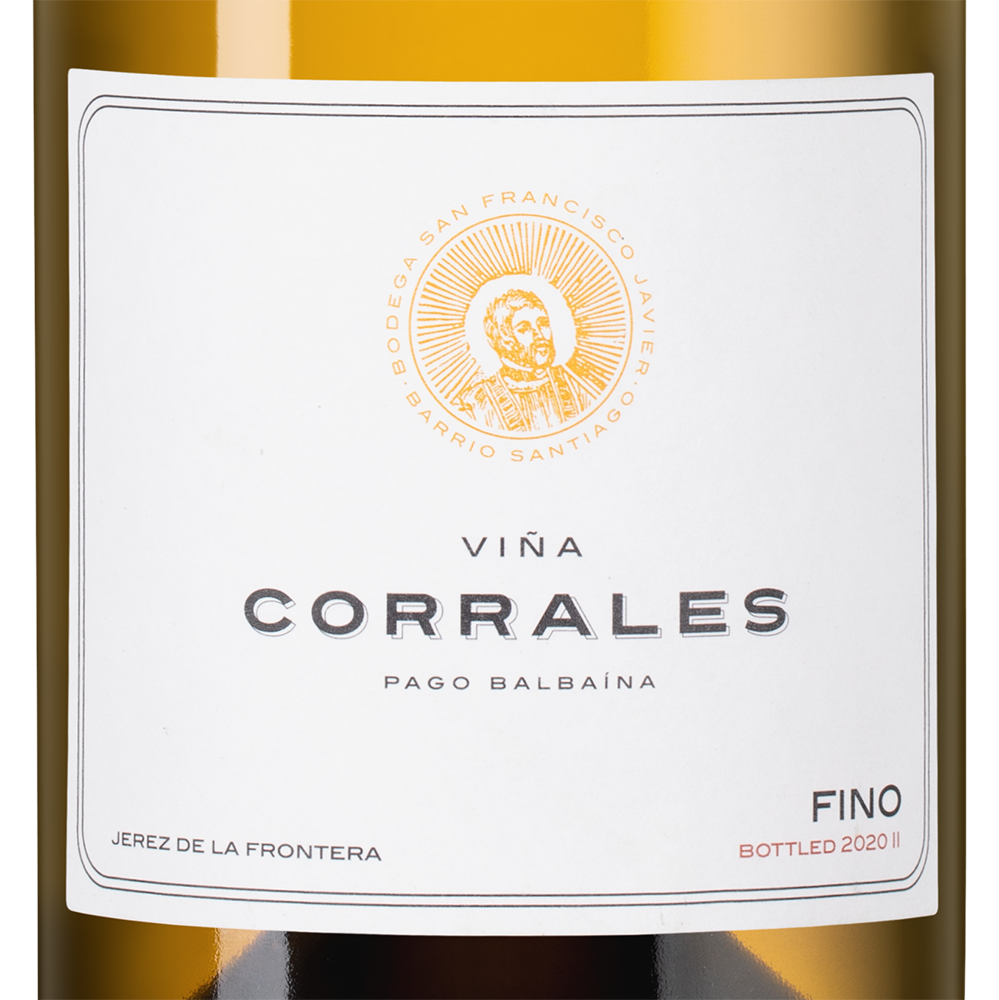 Херес Vina Corrales, Bodega San Fransisco Javier, (137998), Испания, Андалусия, сухое, 0.75 л, Винья Корралес, цена 11490 рублей
