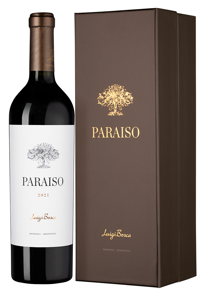 Вино Paraiso в подарочной упаковке, Luigi Bosca, 2021, (152921), Аргентина, Мендоса, красное, сухое, 0.75 л, Параисо, цена 22490 рублей