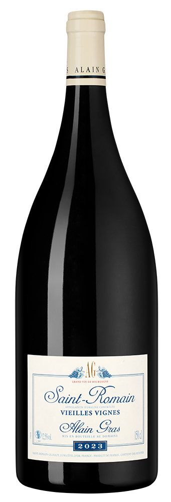 Вино Saint-Romain Rouge, Domaine Alain Gras, 2023, 1.5л, (155282), Франция, Бургундия, красное, сухое, 1.5 л, Сен-Ромен Руж, цена 28990 рублей