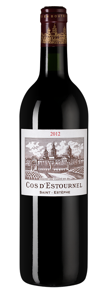 Вино Chateau Cos d'Estournel Rouge (Saint-Estephe), 2012, (150348), Франция, Бордо, красное, сухое, 0.75 л, Шато Кос д'Эстурнель Руж, цена 57490 рублей