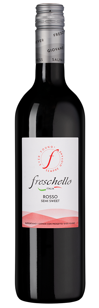 Вино Freschello Rosso Sweet Italy, Cielo, (158252), Италия, Венето, красное, полусладкое, 0.75 л, Фрескелло Россо Свит Итали, цена 1540 рублей