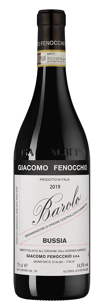 Вино Barolo Bussia, Giacomo Fenocchio, 2019, (142300), Италия, Пьемонт, красное, сухое, 0.75 л, Бароло Буссия, цена 16990 рублей