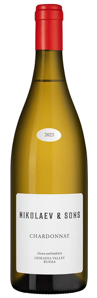 Вино Шардоне, Николаев и Сыновья, 2023, (157693), Россия, Кубань, белое, сухое, 0.75 л, Шардоне, цена 3990 рублей