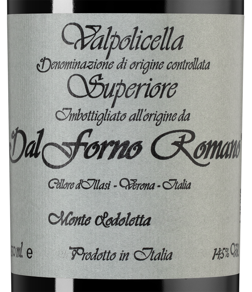 Вино Valpolicella Superiore, Dal Forno Romano, 2018, (153620), Италия, Венето, красное, сухое, 0.75 л, Вальполичелла Супериоре, цена 32990 рублей