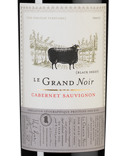 Вино Le Grand Noir Cabernet Sauvignon, (124928), красное полусухое, 2019 г., 0.75 л, Ле Гран Нуар Каберне Совиньон цена 1440 рублей