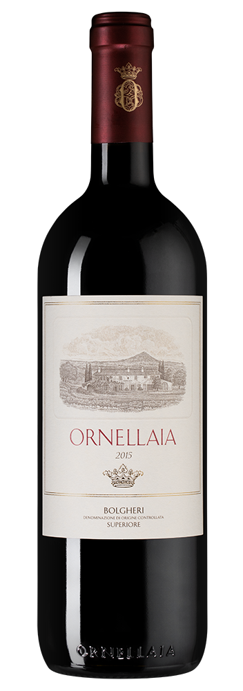 Вино Ornellaia, 2015, (141174), Италия, Тоскана, красное, сухое, 0.75 л, Орнеллайя, цена 132490 рублей