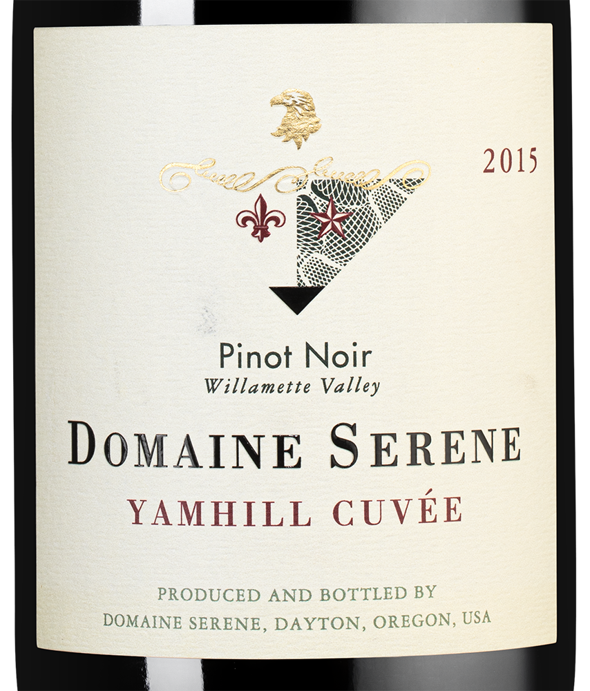Вино Yamhill Cuvee Pinot Noir, Domaine Serene, 2015, (116246), Соединенные Штаты Америки, Орегон, красное, сухое, 0.75 л, Ямхил Кюве Пино Нуар, цена 19990 рублей