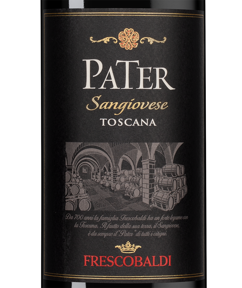 Вино Pater, Frescobaldi, 2023, (158526), Италия, Тоскана, красное, полусухое, 0.75 л, Патер, цена 2990 рублей