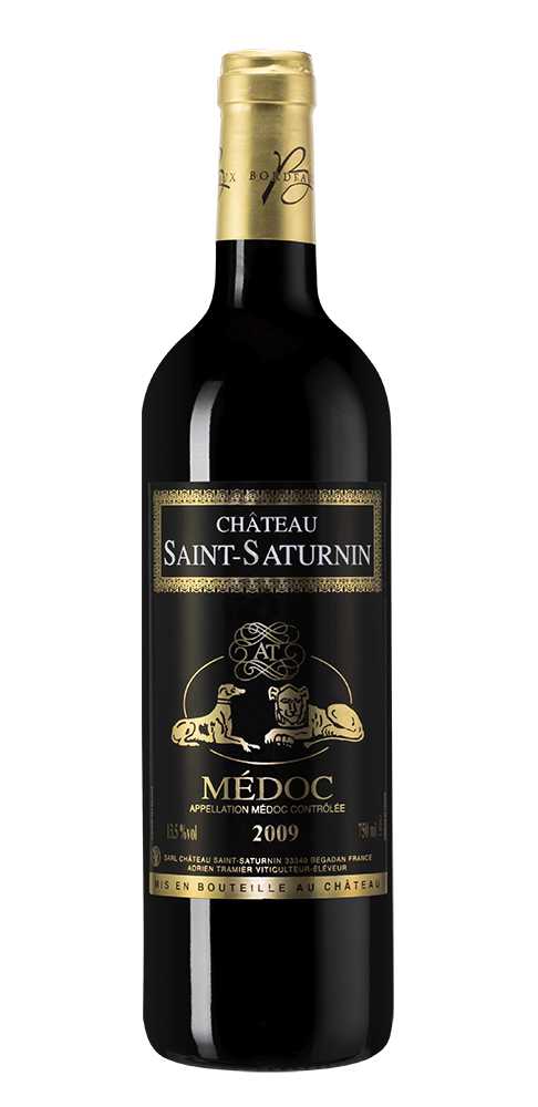Вино Chateau Saint-Saturnin (Medoc), 2009, (136043), Франция, Бордо, красное, сухое, 0.75 л, Шато Сен-Сатюрнен, цена 6890 рублей