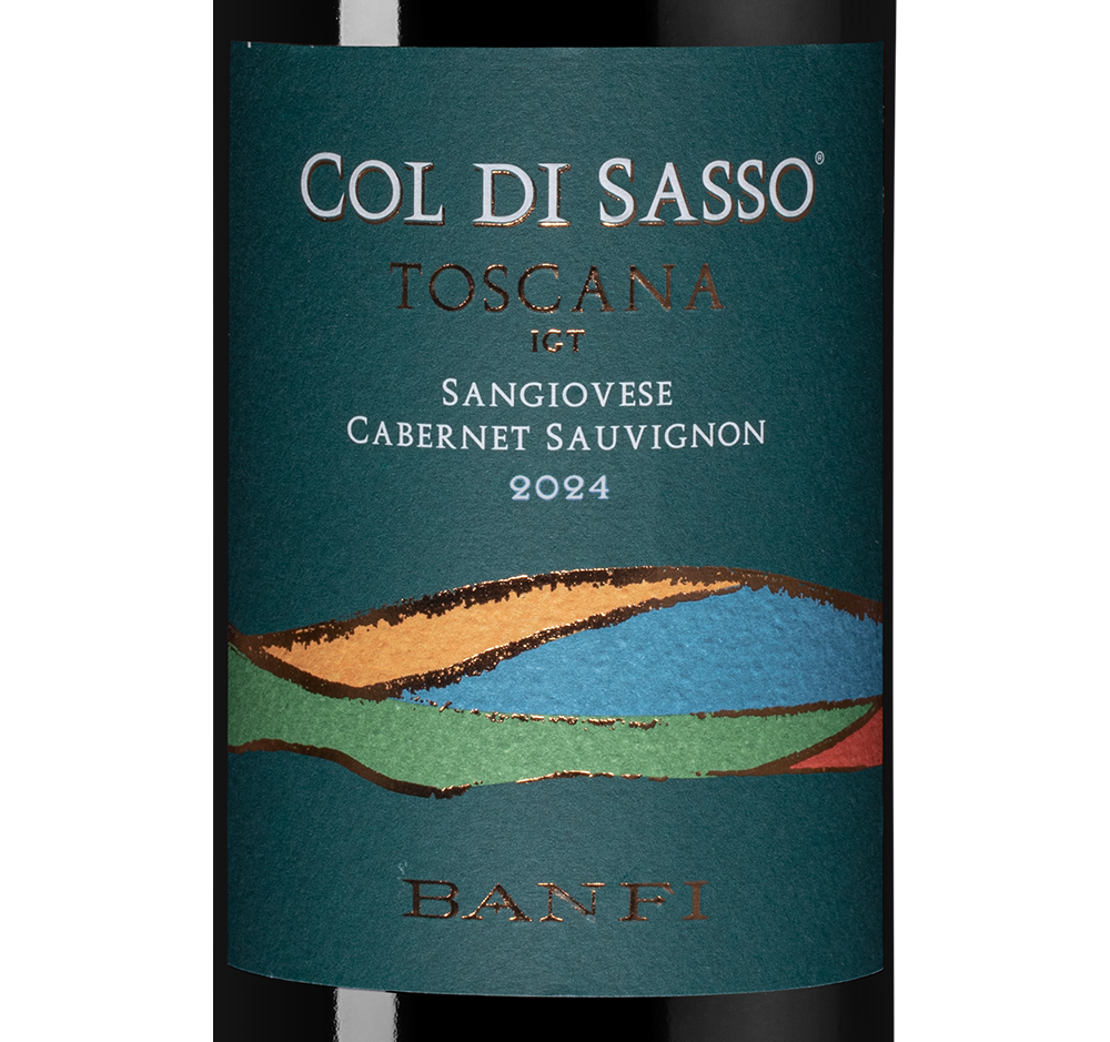 Вино Col di Sasso, Banfi, 2024, (156692), Италия, Тоскана, красное, полусухое, 0.75 л, Коль ди Сассо, цена 1868 рублей