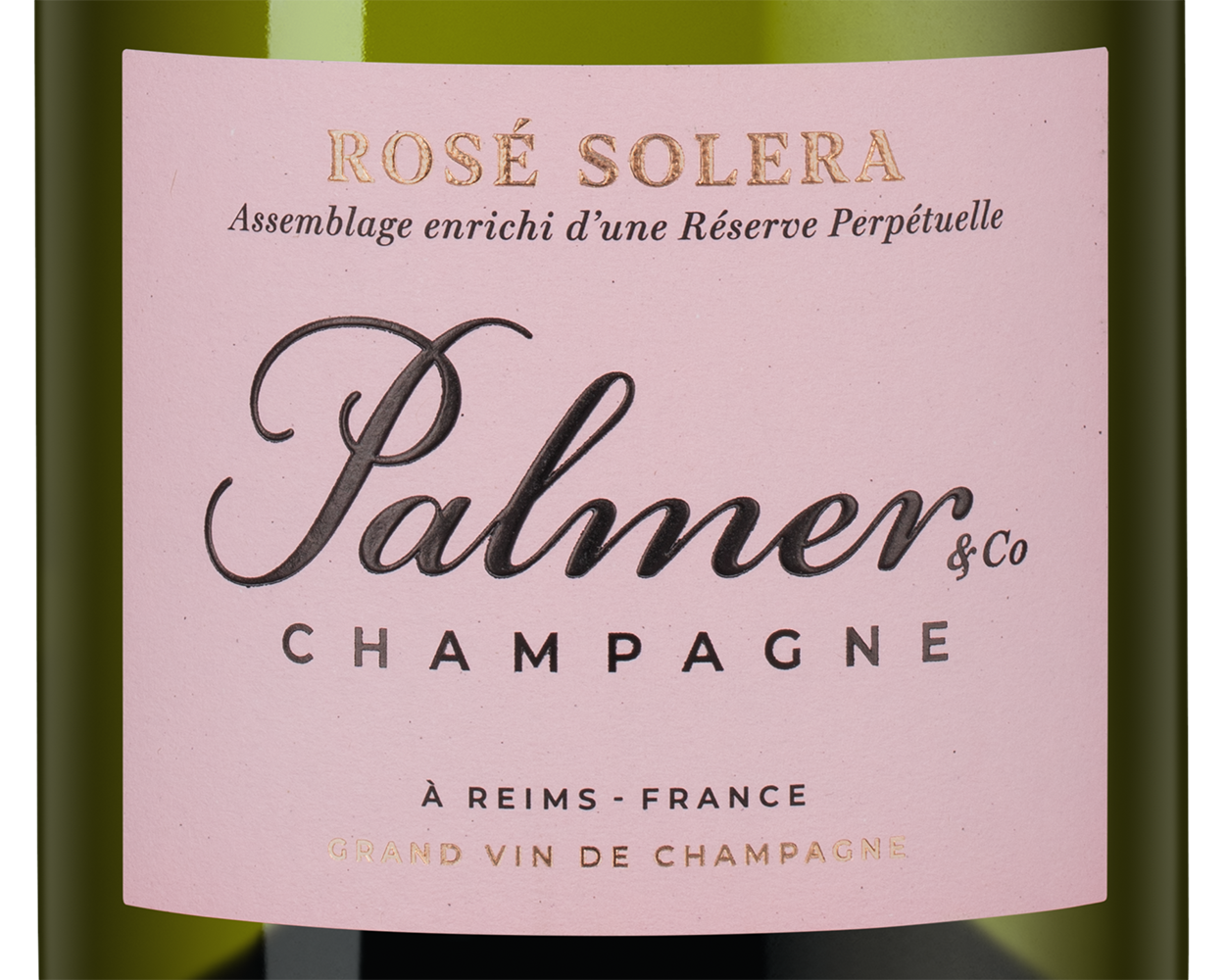 Шампанское Rose Solera, Palmer & Co, (153667), Франция, Шампань, розовое, брют, 0.75 л, Розе Солера, цена 18490 рублей