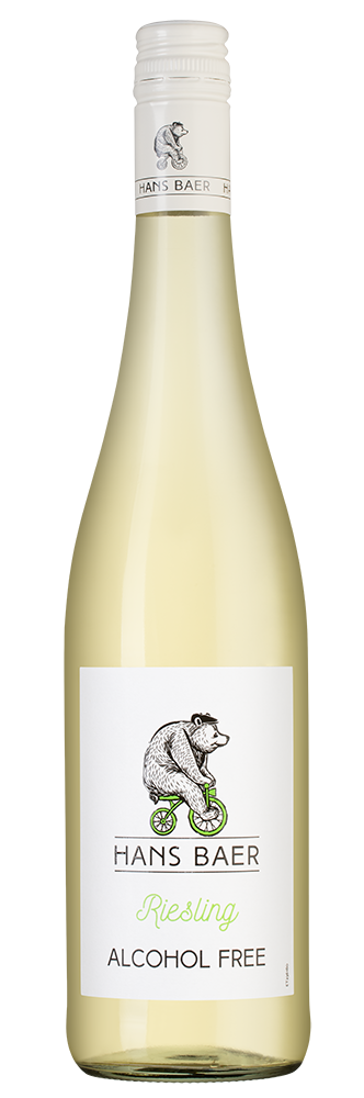 Вино безалкогольное Hans Baer Riesling, Low Alcohol, 0,5%, Weinkellerei Hechtsheim, (152349), Германия, Рейнгессен, 0.75 л, Ханс Баер Рислинг Безалкогольное, цена 1440 рублей