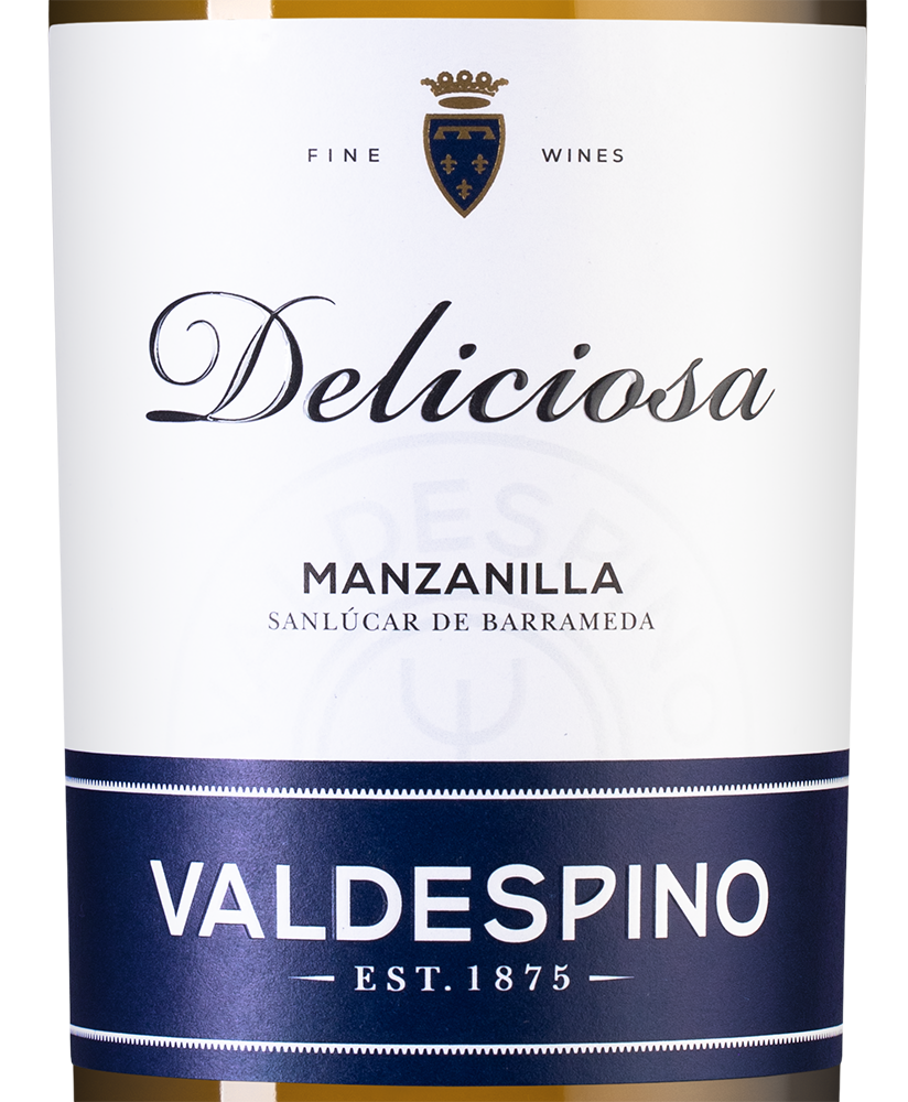 Херес Manzanilla Deliciosa, Valdespino, (132780), Испания, Андалусия, 0.75 л, Мансанийа Делисиоса, цена 3990 рублей