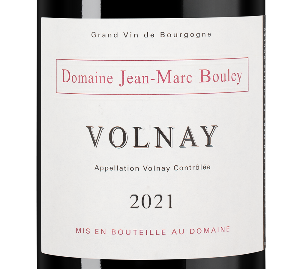 Вино Volnay, Domaine Jean-Marc & Thomas Bouley, 2021, (148015), Франция, Бургундия, красное, сухое, 0.75 л, Вольне, цена 22490 рублей