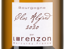 Вино шардоне из Бургундии Bourgogne Clos Alfred 