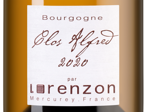 Вино Bourgogne Clos Alfred , (133796), белое сухое, 2020 г., 0.75 л, Бургонь Кло Альфред цена 6990 рублей
