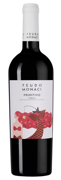 Вино Primitivo Feudo Monaci, Castello Monaci, 2024