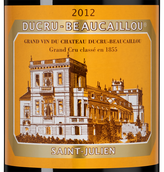 Вино 2012 года урожая Chateau Ducru-Beaucaillou