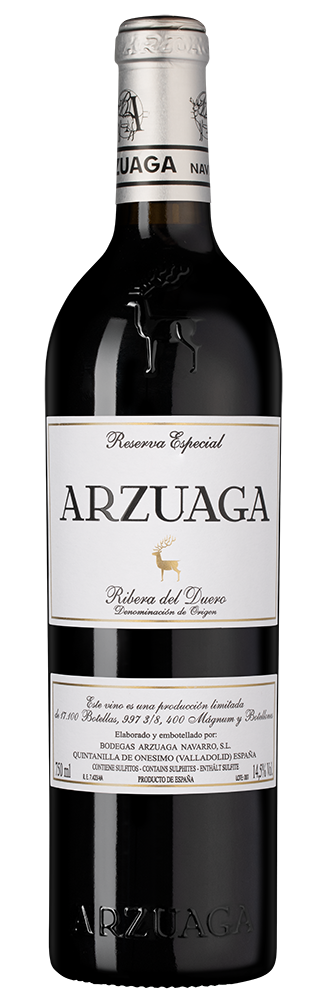 Вино Ribera del Duero Reserva Especial, Bodegas Arzuaga, 2020, (154929), Испания, Кастилия и Леон, красное, сухое, 0.75 л, Рибера дель Дуэро Ресерва Эспесиаль, цена 18990 рублей