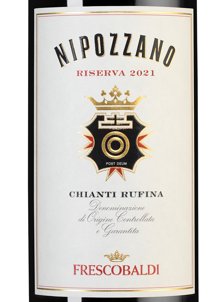 Вино Nipozzano Chianti Rufina Riserva, Frescobaldi, 2021, (147874), Италия, Тоскана, красное, сухое, 0.75 л, Нипоццано Кьянти Руфина Ризерва, цена 4990 рублей