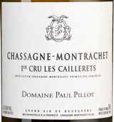 Chassagne-Montrachet Premier Cru Les Caillerets