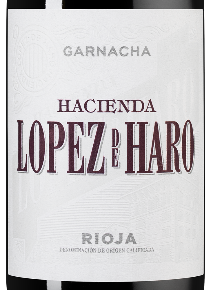 Вино Hacienda Lopez de Haro Garnacha, 2021, (141168), Испания, Риоха, красное, сухое, 0.75 л, Риоха Гарнача, цена 2990 рублей