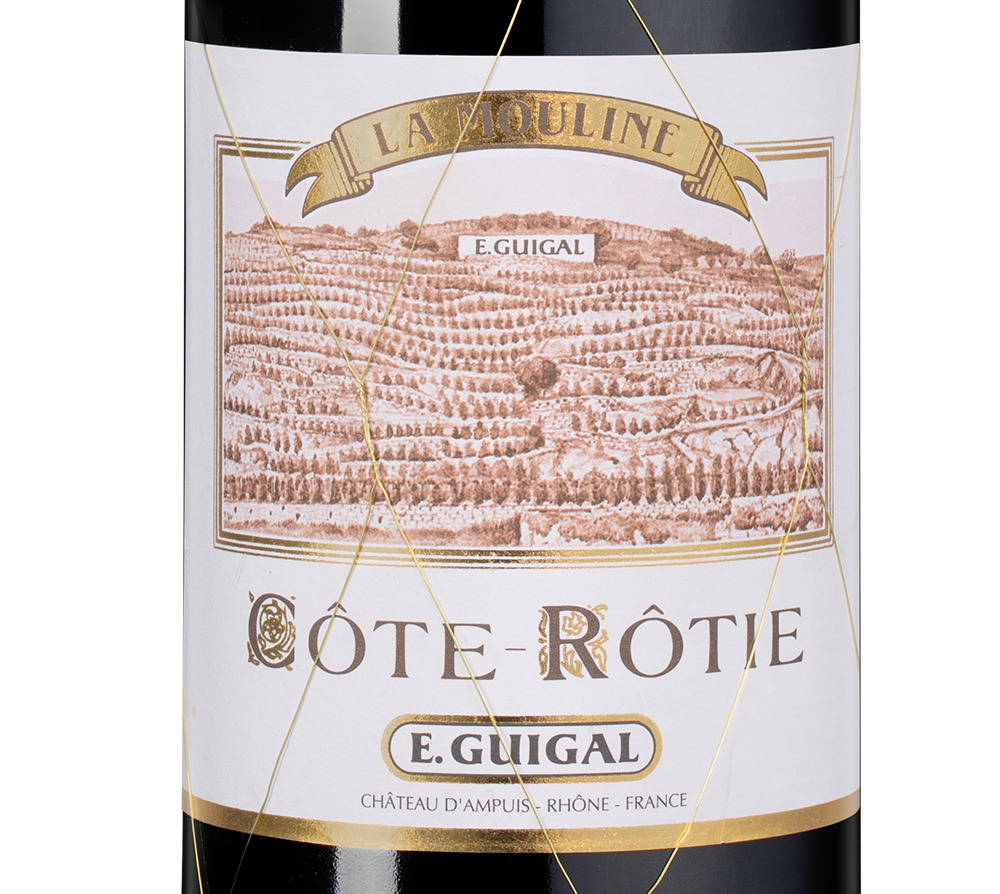 Вино Cote-Rotie La Mouline, Guigal, 2020, (152113), Франция, Долина Роны, красное, сухое, 0.75 л, Кот-Роти Ла Мулин, цена 139990 рублей