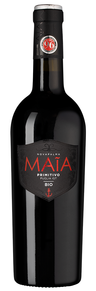Вино Maia Primitivo, Cielo, 2024, (157980), Италия, Апулия, красное, полусухое, 0.75 л, Майя Примитиво, цена 2390 рублей
