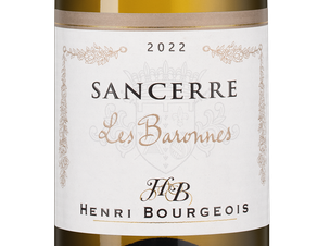 Вино Sancerre Blanc Les Baronnes, (143507), белое сухое, 2022, 0.375 л, Сансер Блан Ле Барон цена 4290 рублей