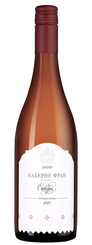 Вино Каберне Фран Розе, Сикоры, 2021, (141202), Россия, Кубань, розовое, сухое, 0.75 л, Каберне Фран Розе, цена 1990 рублей