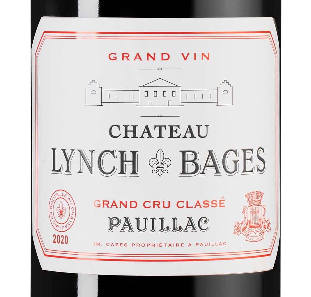 Вино Chateau Lynch-Bages (Pauillac), 2020, 1.5л, (151549), Франция, Бордо, красное, сухое, 1.5 л, Шато Линч-Баж, цена 89990 рублей