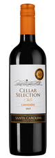 Вино Cellar Selection Carmenere, (136463), красное полусухое, 2021 г., 0.75 л, Селлар Селекшн Карменер цена 990 рублей