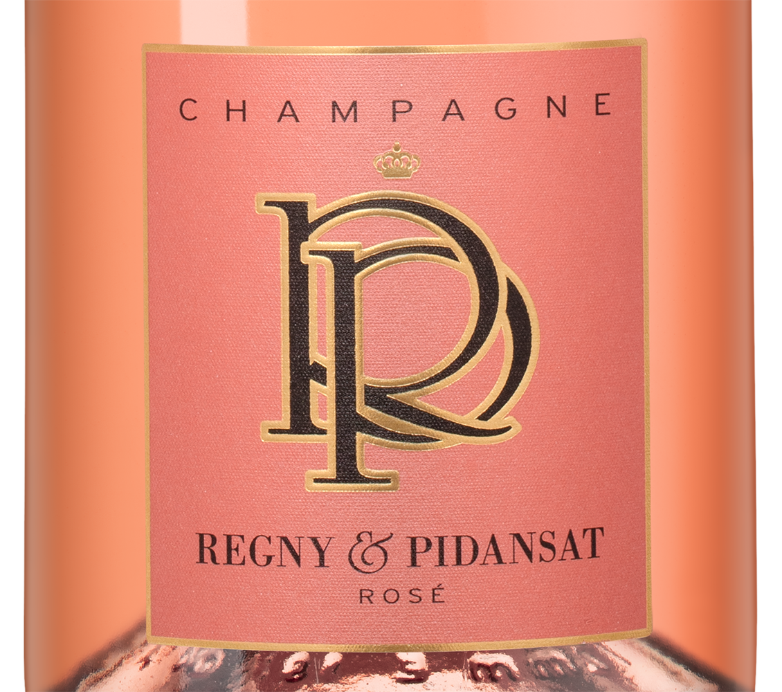 Шампанское Rose, Regny & Pidansat, (148764), Франция, Шампань, розовое, брют, 0.75 л, Розе, цена 11190 рублей