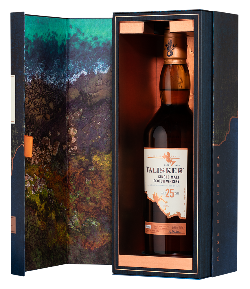 Виски Talisker 25 Years в подарочной упаковке, (156023), Шотландия, 0.7 л, Талискер 25 Лет, цена 57990 рублей