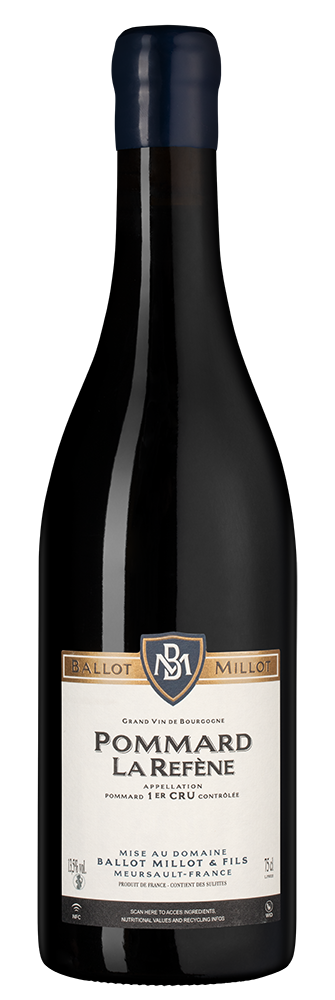 Вино Pommard Premier Cru La Refene, Domaine Ballot Millot et Fils, 2023, (154463), Франция, Бургундия, красное, сухое, 0.75 л, Поммар Премье Крю Ля Рефен, цена 29990 рублей