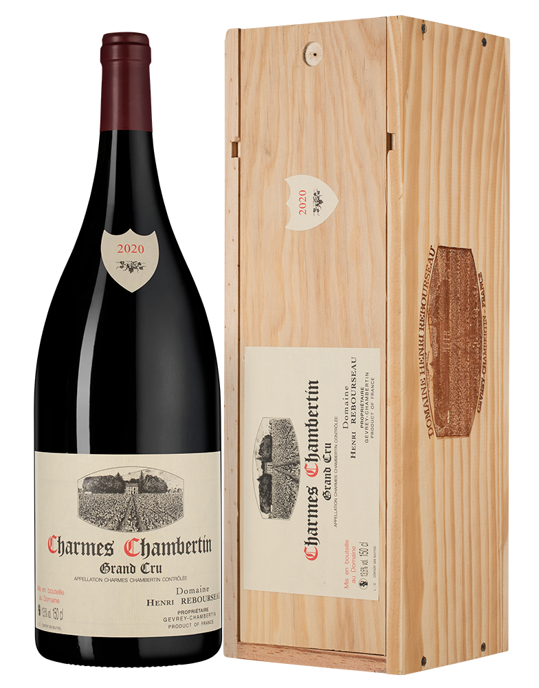 Вино Charmes-Chambertin Grand Cru, Domaine Henri Rebourseau, 2020, 1.5л, (146000), Франция, Бургундия, красное, сухое, 1.5 л, Шарм-Шамбертен Гран Крю, цена 184990 рублей