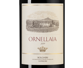 Вино Ornellaia, (138687), красное сухое, 2019 г., 0.375 л, Орнеллайя цена 42490 рублей