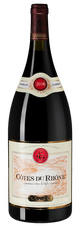 Вино Cotes du Rhone Rouge, (135338), красное сухое, 2018 г., 1.5 л, Кот дю Рон Руж цена 6790 рублей