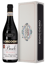 Вино Barolo Riserva в подарочной упаковке, (145798), gift box в подарочной упаковке, красное сухое, 2011 г., 0.75 л, Бароло Ризерва цена 59990 рублей