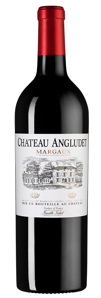 Вино Chateau Angludet (Margaux), 2022, (146242), Франция, Бордо, красное, сухое, 0.75 л, Шато д'Англюде, цена 12990 рублей