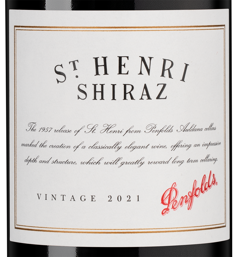 Вино Penfolds St Henri Shiraz в подарочной упаковке, 2021, (159982), Австралия, Южная Австралия, красное, сухое, 0.75 л, Пенфолдс Сэнт Генри Шираз, цена 37490 рублей