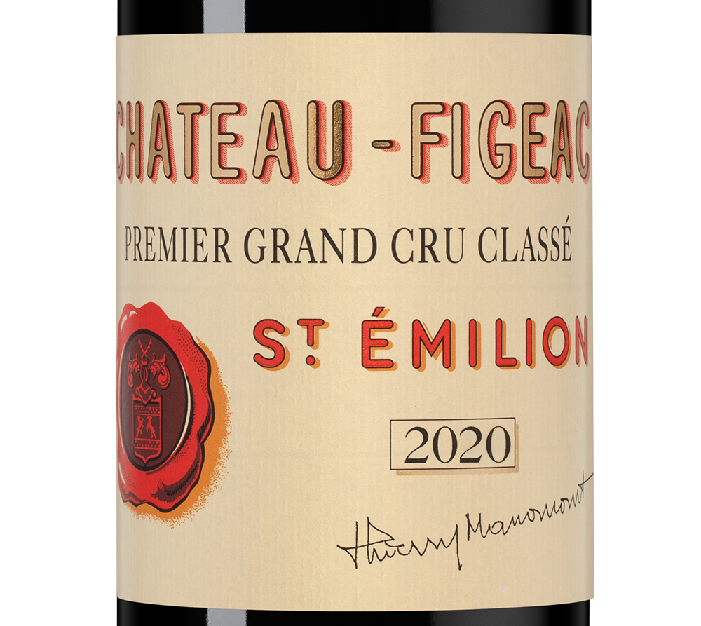 Вино Chateau Figeac (Saint-Emilion), 2020, (133934), Франция, Бордо, красное, сухое, 0.75 л, Шато Фижак, цена 89990 рублей