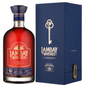 Крепкие напитки Lambay Single Malt Irish Whiskey 20 Years Old в подарочной упаковке