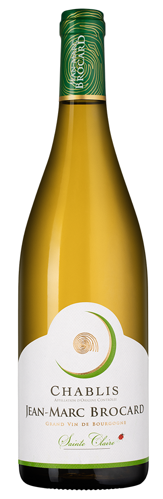 Вино Chablis Sainte Claire, Jean-Marc Brocard (Domaine Sainte-Claire), 2024, (154984), Франция, Бургундия, белое, сухое, 0.75 л, Шабли Сент Клер, цена 5990 рублей