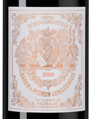 Вино 2008 года урожая Chateau Pichon Baron